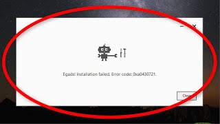 How To Fix Google Chrome  Egads Installtion Failed Error Code 0xa0430721 [upl. by Ikaz]