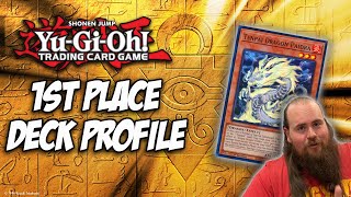 YuGiOh FIRST PLACE UNDEFEATED TENPAI DRAGON DECK PROFILE POST BANLIST [upl. by Oiril]