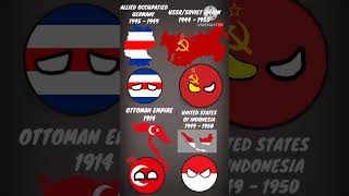 quotHistory of Turkey Indonesia Russia and Germanyquot  history fast countryballs [upl. by Erastes]