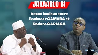 Débat houleux entre Boubacar CAMARA et Badara GADIAGA [upl. by Treacy814]