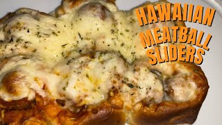 Hawaiian roll meatball sliders [upl. by Kcorb]