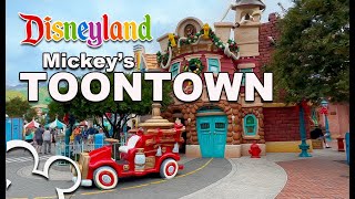 Inside Mickeys Toontown at Disneyland Park California [upl. by Tnemelc]