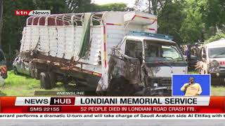 Londiani memorial service Murkomen says PSVs to be fitted with gadgets [upl. by Neliak]