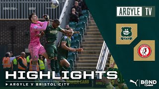 Plymouth Argyle v Bristol City highlights [upl. by Hagile]