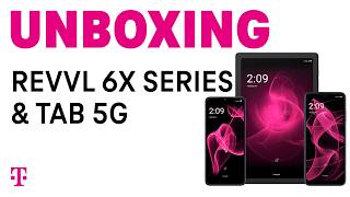 New REVVL Lineup 6x 5G 6x PRO 5G amp TAB 5G Unboxing  TMobile [upl. by Alejandro418]