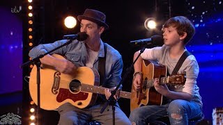 Britains Got Talent 2018 Jack amp Tim Adorable Father amp Son Duet Full Audition S12E03  Popcorn [upl. by Gnauq]