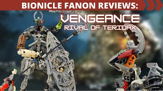 This one broke meVengeance Dark Hunter Bionicle Fanon Review [upl. by Arrat752]