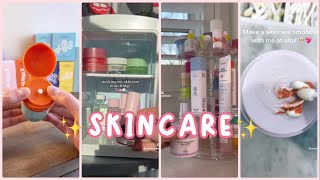 Relaxing skincare✨ TikTok compilation [upl. by Ahseikan]