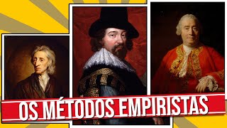 OS EMPIRISMOS DE JOHN LOCKE FRANCIS BACON E DAVID HUME [upl. by Atalanti]