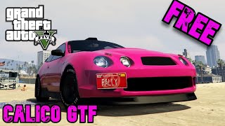 GTA Review  FREE  Karin Calico GTF  Toyota Celica GT4  The 90s Rally Beast [upl. by Nodnorb]