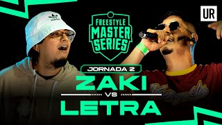 LETRA VS ZAKI  FMSCARIBE 2023 Jornada 2  Urban Roosters [upl. by Angie]