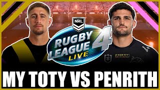 Penrith Panthers DESTROY the 2024 NRL Team of the Year on RLL4 [upl. by Jonathon124]