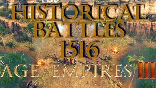 AOE3DE  Historical Battle  Algiers 1516 [upl. by Port]