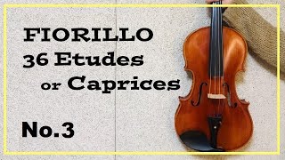 Etude ChallengeFIORILLO 36 Etudes or Caprices No3 [upl. by Eulalee275]