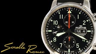 FORTIS Aviatis Flieger Professional Chronograph 43 mm [upl. by Nagram]