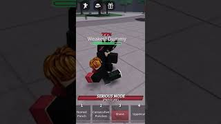 Easy Bald hero combo roblox robloxedit robloxgames gaming tsb thestrongestbattlegrounds games [upl. by Marv883]