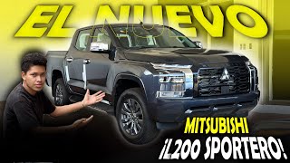 El NUEVO MITSUBISHI L200 con un TREMENDO CAMBIO en su NUEVA GENERACION [upl. by Ardnoet617]