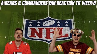 A Bears amp Commanders Fan Reaction to INSANE Final Play [upl. by Aleafar]