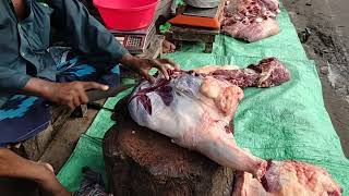 A Local Beef Market Of Village 🥩 shorts reels fresh food good viral [upl. by Sadonia]