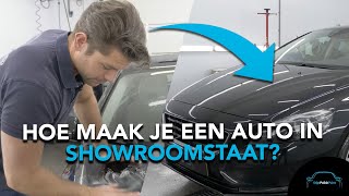 Hoe maak je een auto in showroomstaat  Stipt Polish Point [upl. by Kamin]