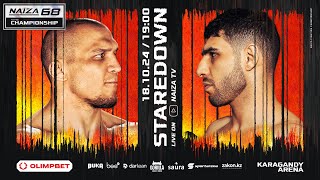 STAREDOWN NAIZA 68 FANIL RAFIKOV vs MOHAMMAD HEIBATI [upl. by Howland344]