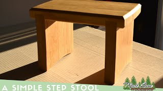 A Simple Step Stool [upl. by Jackelyn]