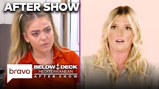 Carrie ONeill Defends Bri Mullers Laundry Issues  Below Deck Med After Show S9 E15 Pt 2  Bravo [upl. by Azal]