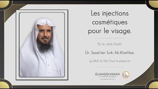 Les injections cosmétiques pour le visage Acide Hyaluronique Collagène  Dr Saad Al Khathlan [upl. by Colis]