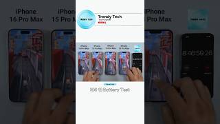 iPhone 16 Pro Max Vs iPhone 15 Pro Max Vs iPhone 14 Pro Max Vs iPhone 13Pro Max Battery Test shorts [upl. by Anoyek114]