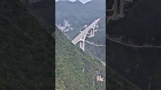 Ganxi Extra Large Bridge in Guizhou Provincetravel discoverchina chinatravel amazingchina [upl. by Soluk]