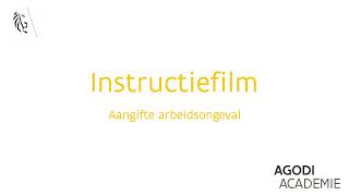 Instructiefilm eformulier aangifte Arbeidsongevallen [upl. by Kaycee]