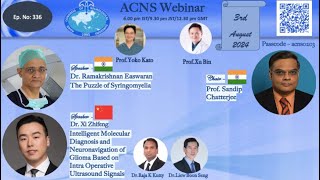 ACNS Webinar  Aug 3  Syringomyelia amp Molecular Diagnosis in Glioma with Ultrasound Navigation [upl. by Neumann497]