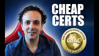 3 Ways to get SANS GIAC certified CHEAPER [upl. by Letnuahs]