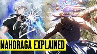 MAHORAGA amp DHARMACHAKRA WHEEL EXPLAINED  Jujutsu Kaisen [upl. by Eidurt714]