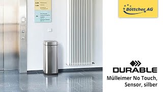 Mülleimer Durable No Touch Sensor silber [upl. by Elson170]