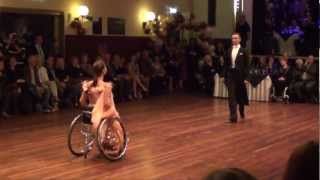 Igor Kiselev  Anna Gorchakova Latin Star Gala 2012  Show Wheelchair Slow Foxtrot [upl. by Festa]