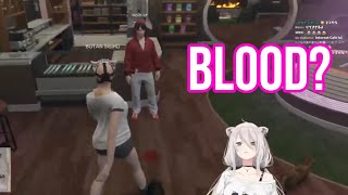 Shishiro Bota Cant Stop Laughing At Poor Cat Cafe Owner Sad Story  GTA V HololiveSub [upl. by Niple832]