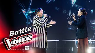 พลอย VS อาลามินา  ลืมไปแล้วว่าลืมยังไง  Battle  The Voice Thailand 2024  20 Oct 2024 [upl. by Annovaj30]