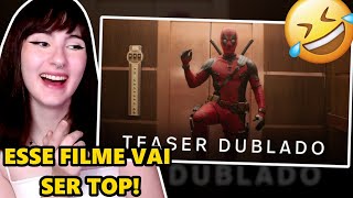 Deadpool amp Wolverine  Teaser Oficial Dublado [upl. by Ralph]