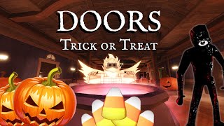 Roblox  🎃 DOORS 👁️Floor 1 Trick or Treat mode Solo  Full Walkthrough   No Commentary [upl. by Ronda]