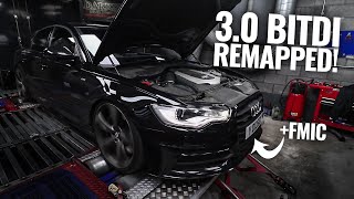 Finally on the DYNO  FMIC Audi A6 BiTDI Project [upl. by Esilanna608]