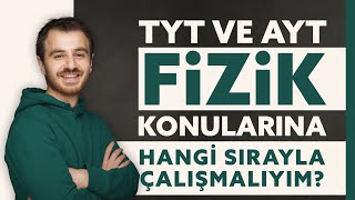 TYT ve AYT Fizik Konularına Hangi Sırayla Çalışmalıyım [upl. by Ttevi]