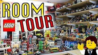 Tour of my LEGO Room Studio  January 2018  BRICKLOVER18 [upl. by Avevoneg]