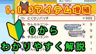 【ダイパリメイク】難民必見！113アイテム増殖、メニューバグを1から分かりやすく解説してみたらヤバすぎた………w [upl. by Eseila201]