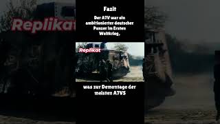 🛑A7V Teil 2 Der erste Panzer und die erste Panzerschlacht der Geschichte history tech [upl. by Essilevi]