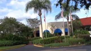 Maingate Lakeside Resort Kissimmee Florida  Walking around Hotel groundsPoolRoom in HD 1080P [upl. by Ahsirtal]