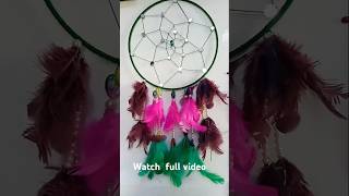 Dream catcher ✨dreamcatcher diy shorts trending diyadecor [upl. by Inoek990]