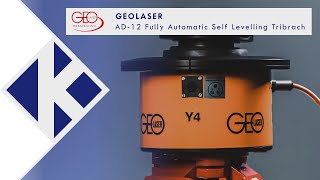 GeoLaser  AD12 Fully Automatic Self Levelling Tribrach [upl. by Bergren]