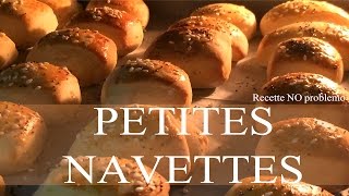 Petites navettes  Recette NO problemo [upl. by Akcirre]