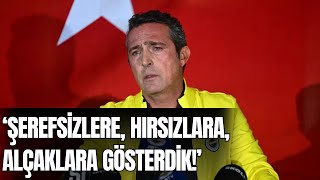 Ali Koçtan zehir zemberek açıklamalar Galatasaray  Fenerbahçe haber sondakika [upl. by Lavina163]